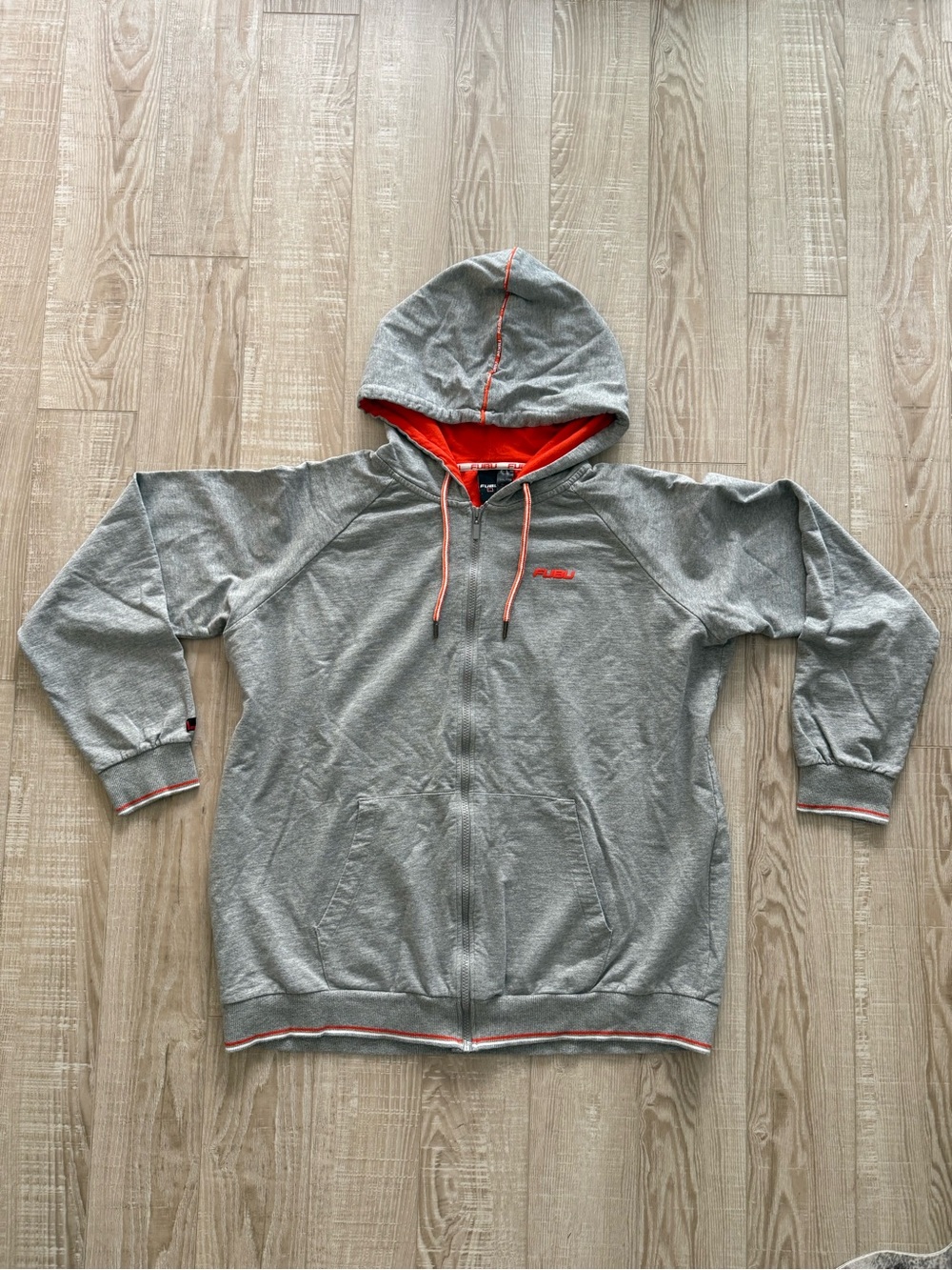 FUBU Zip up Hoodie